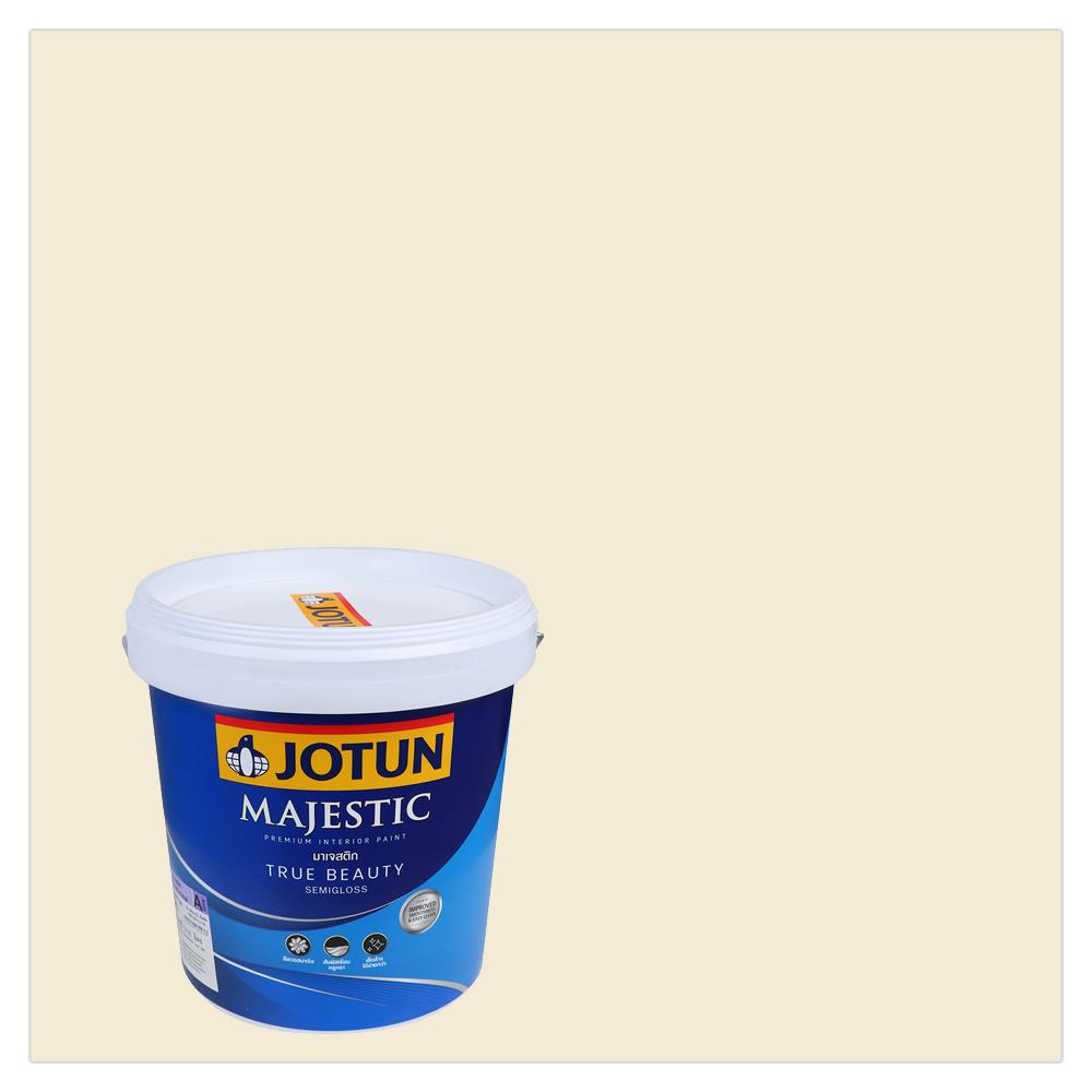 สีน้ำทาภายใน ชนิดกึ่งเงา JOTUN MAJESTIC TRUE BEAUTY 566 สี MAGNOLIA 2.5 แกลลอน