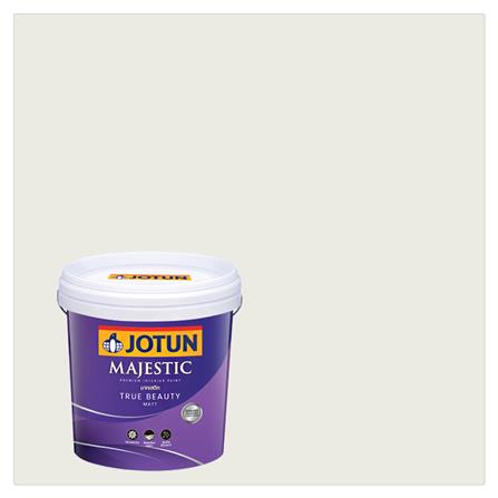 สีน้ำทาภายใน ชนิดด้าน JOTUN MAJESTIC TRUE BEAUTY 1622 สี EDELWEISS 2.5 แกลลอน_0