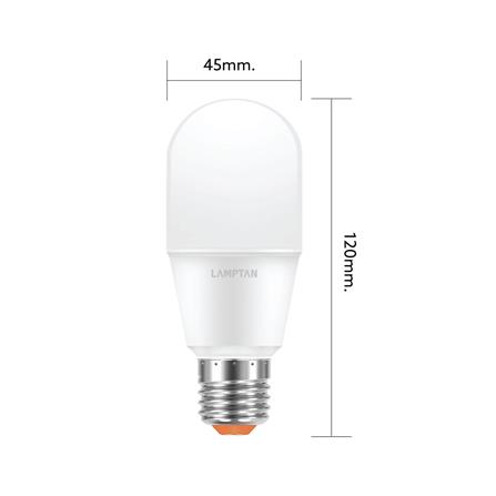 หลอด LED LAMPTAN TORCH 12.5 วัตต์ WARMWHITE E27_5