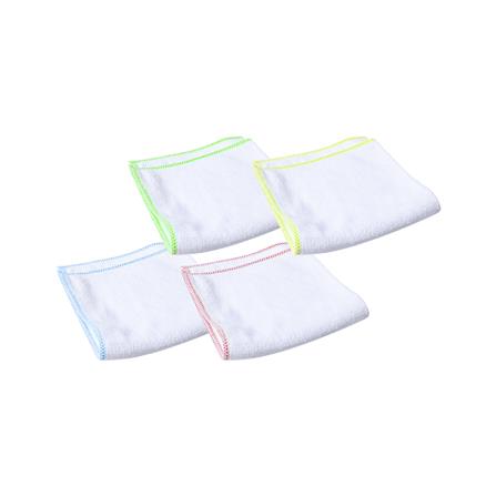 ผ้าเช็ดอเนกประสงค์ KECH สีขาว แพ็ก 4 ชิ้น_1