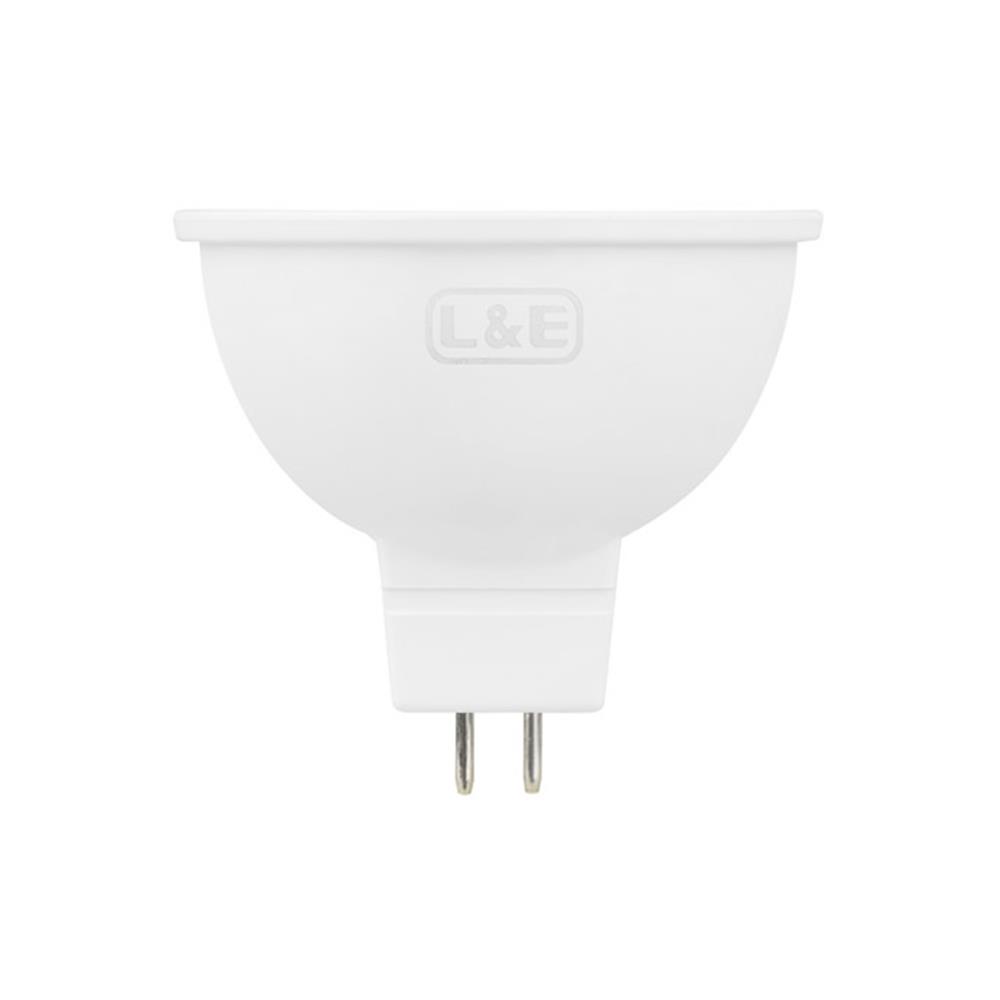 หลอด LED L&E MR16 6 วัตต์ WARMWHITE 36 BEAM ANGLE GU5.3
