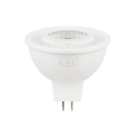 หลอด LED L&E MR16 6 วัตต์ WARMWHITE 36 BEAM ANGLE GU5.3