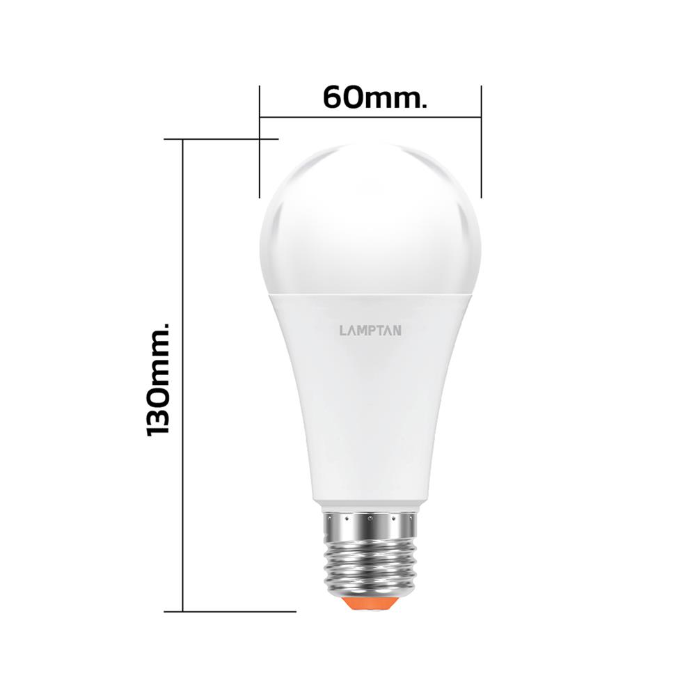 หลอด LED LAMPTAN BULB PLANT GROW 16 วัตต์ VIOLET E27