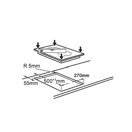 เตาฝังเซรามิก TEKA VE2 FRAMELESS 30 ซม._2
