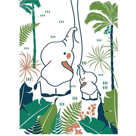 มู่ลี่ PVC HOME LIVING STYLE ELEPHANT 80x200 ซม._2