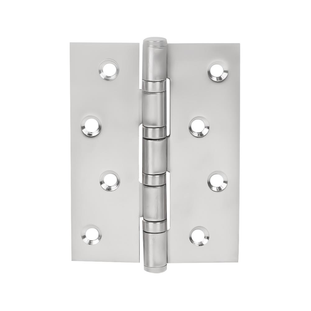 บานพับ 4X3 นิ้ว AZLE 268/432 สีสเตนเลส แพ็ก 4 ชิ้น