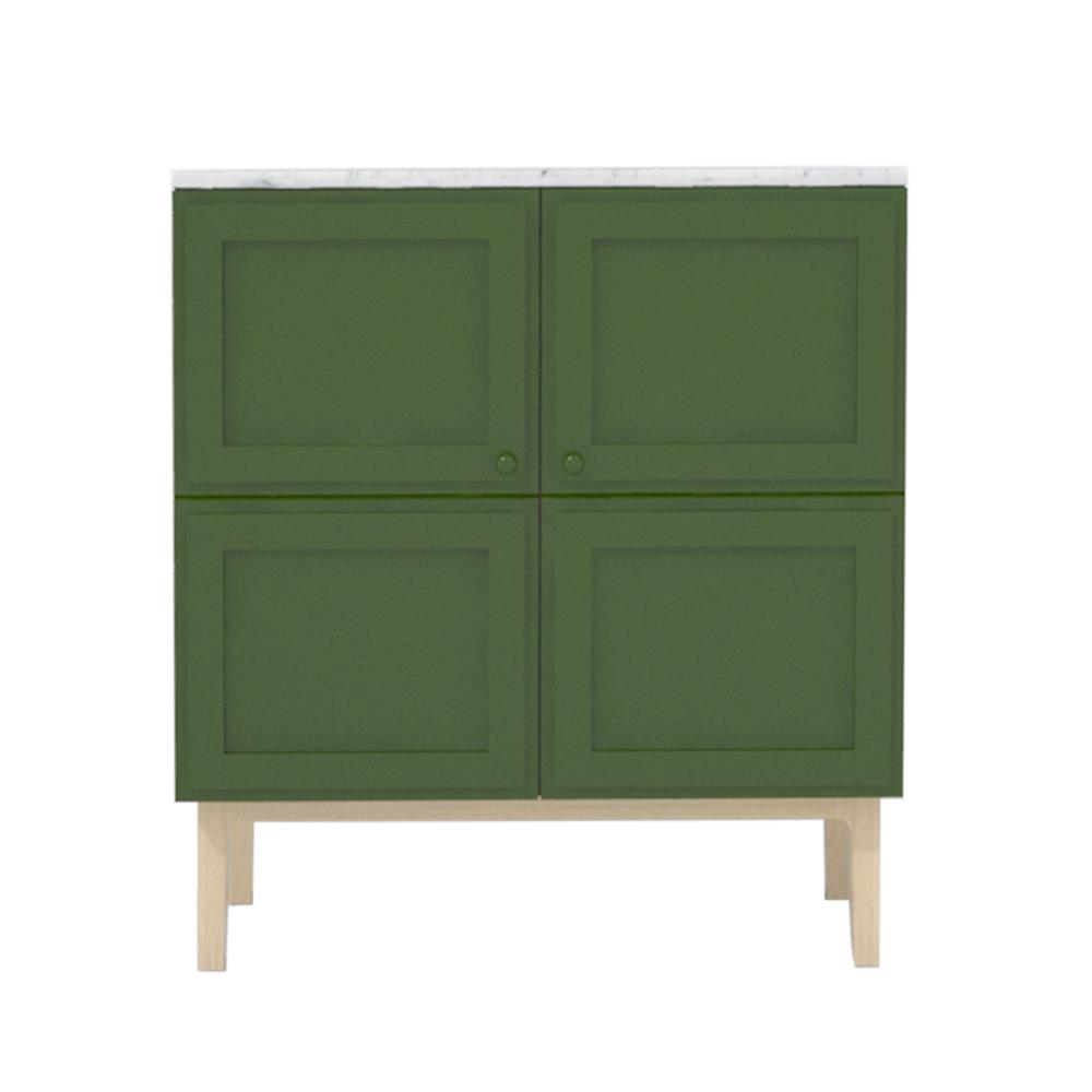 ตู้ WHOOP MABURU 80 ซม. สี OLIVE GREEN