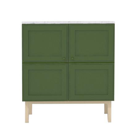 ตู้ WHOOP MABURU 80 ซม. สี OLIVE GREEN