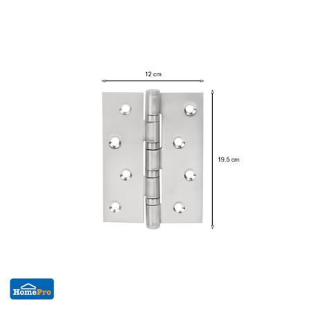 บานพับ 4X3 นิ้ว AZLE 268/432 สีสเตนเลส แพ็ก 3 ชิ้น (ซื้อ 1 แถม 1)_3