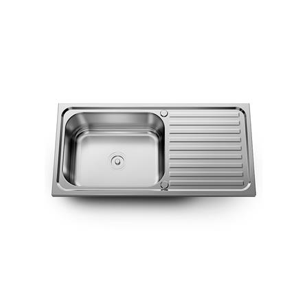 ซิงค์ฝัง 1หลุม 1ที่พัก LTP AST10050(S) สเตนเลส_0