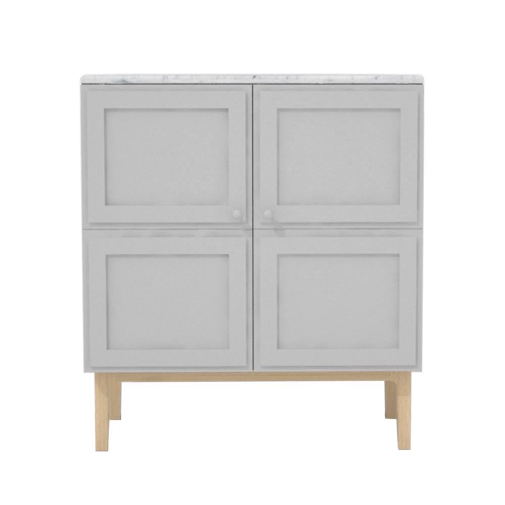 ตู้ WHOOP MABURU 80 ซม. สี MIST GREY