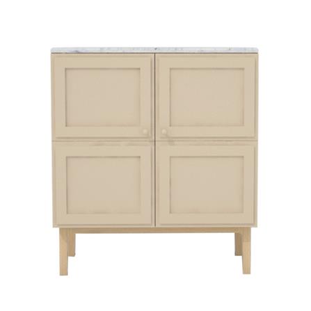 ตู้ WHOOP MABURU  80 ซม. สี BIEGE