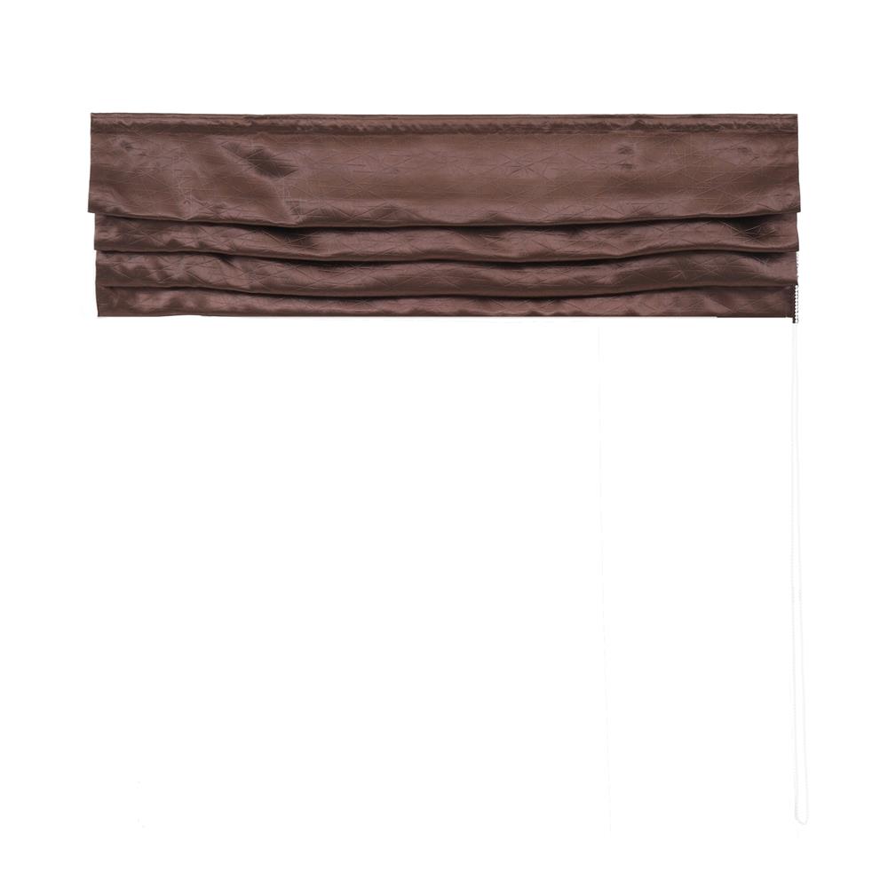 ผ้าม่านพับ HOME LIVING STYLE LACIA UV 100x160 ซม. สีน้ำตาล