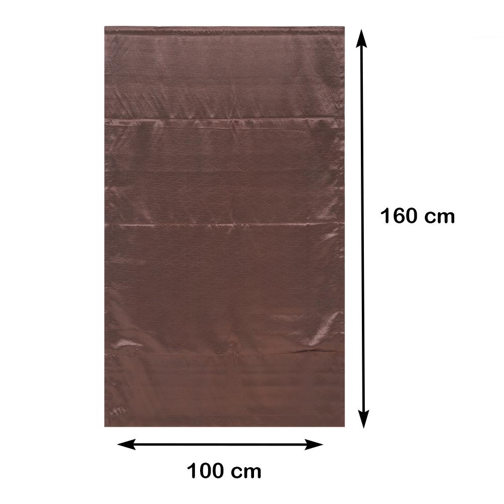 ผ้าม่านพับ HOME LIVING STYLE LACIA UV 100x160 ซม. สีน้ำตาล