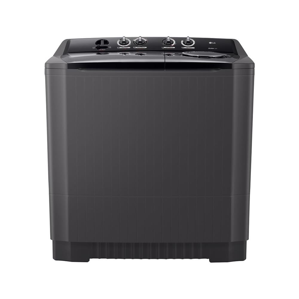 เครื่องซักผ้า 2 ถัง LG TT18NAPG 18 กก. สีดำ