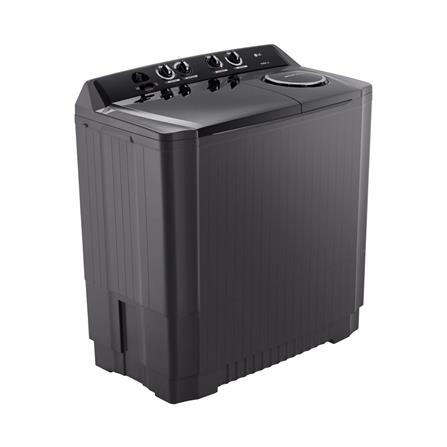 เครื่องซักผ้า 2 ถัง LG TT18NAPG 18 กก. สีดำ_1