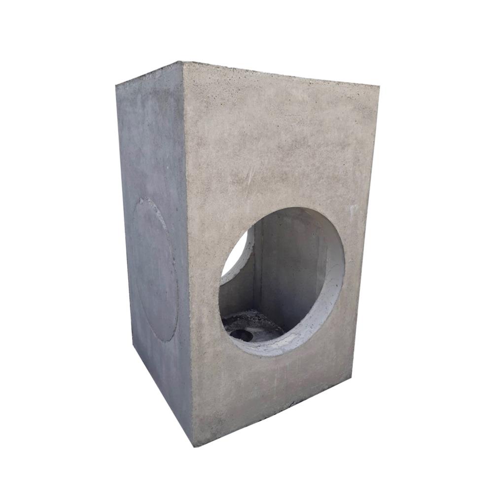 บ่อพักคอนกรีต (ท่อ 80 ซม.) STP 123x123x127 ซม.