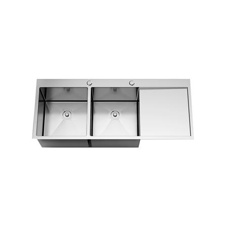 ซิงค์ฝัง 2หลุม 1ที่พัก LTP DT12050 สเตนเลส_0