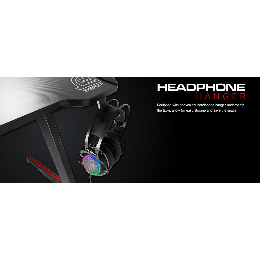 D.I.Y. โต๊ะเกมมิ่ง SIGNO GT-100 สีดำ