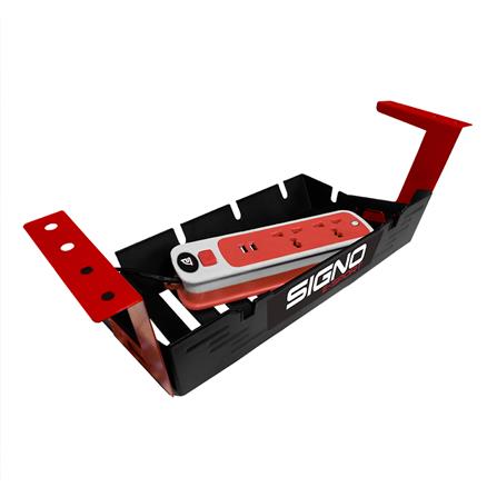 D.I.Y. โต๊ะเกมมิ่ง SIGNO GT-100 สีดำ_4