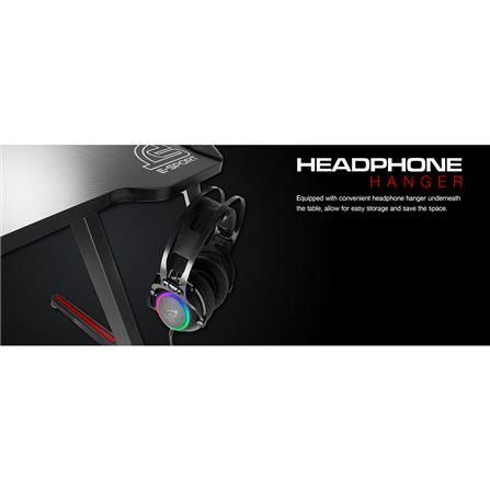 D.I.Y. โต๊ะเกมมิ่ง SIGNO GT-100 สีดำ_12