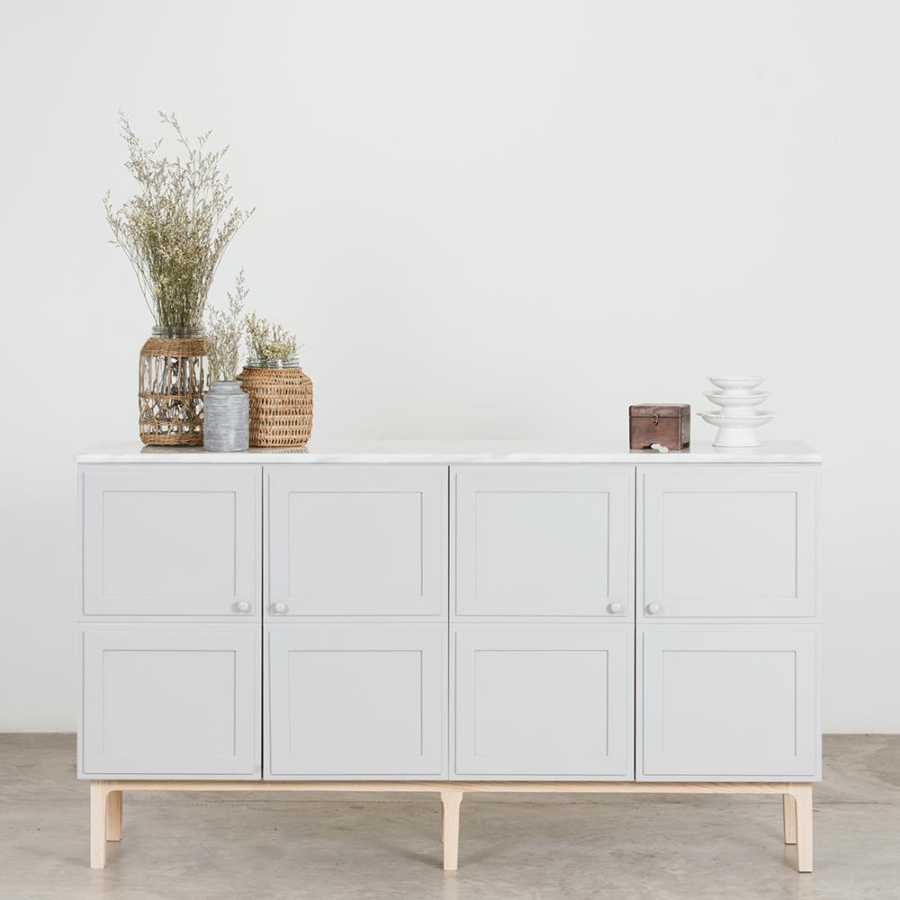 ตู้ WHOOP MABURU 160 ซม. สี PURE WHTIE