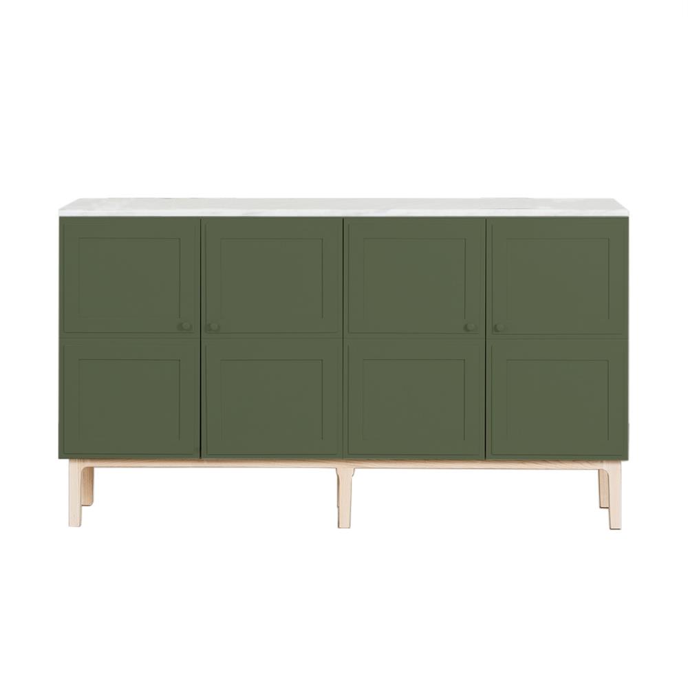 ตู้ WHOOP MABURU 160 ซม. สี OLIVE GREEN