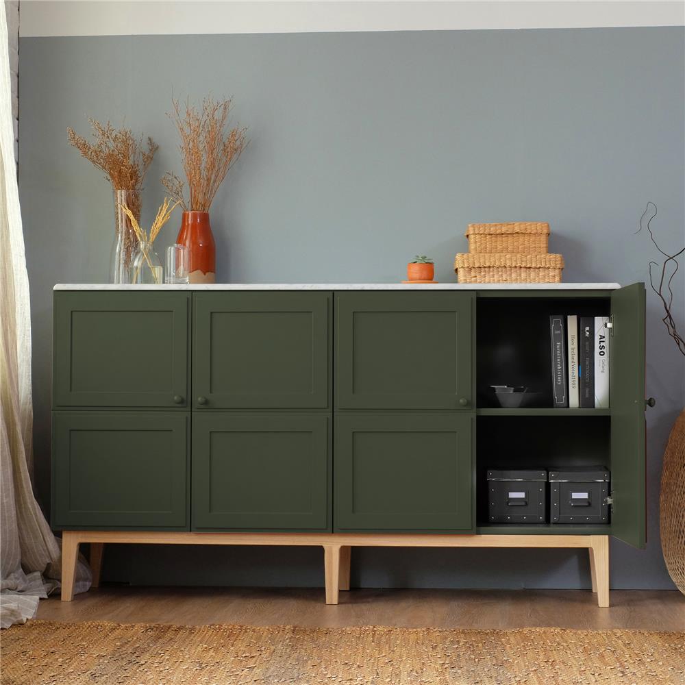 ตู้ WHOOP MABURU 160 ซม. สี OLIVE GREEN