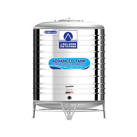 ถังเก็บน้ำสเตนเลส ADVANCED AS2150 สีเงิน 2150 ลิตร
