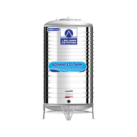 ถังเก็บน้ำสเตนเลส ADVANCED AS1500 สีเงิน 1500 ลิตร_0