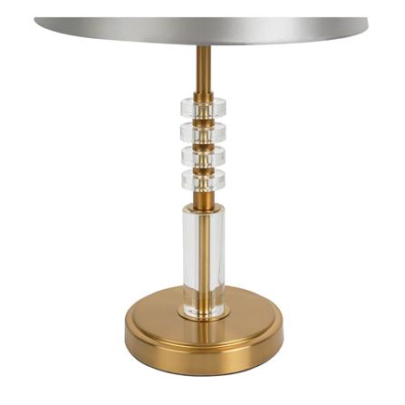 ไฟตั้งโต๊ะ CARINI MT5321 สีเงิน/ใส/ทอง_2