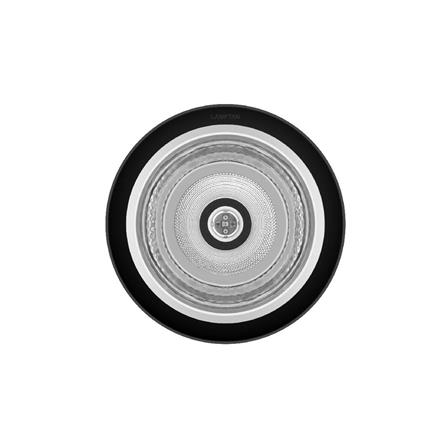 ดาวน์ไลท์ LAMPTAN SURFACE สีดำ 4 นิ้ว กลม_1