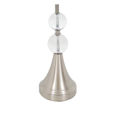 ไฟตั้งโต๊ะ CARINI MT5319 สีดำ/ใส/เงิน_2