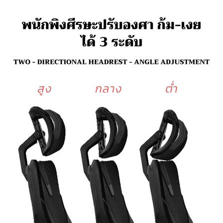 D.I.Y. เก้าอี้เกมมิ่ง ONE-X GE300 สีดำ/แดง_4