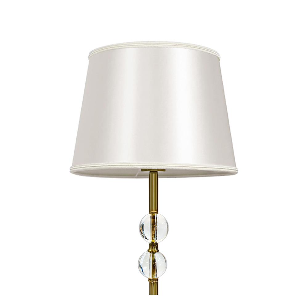 ไฟตั้งพื้น CARINI ML5319 สีขาว/ใส/ทอง 1 หัว