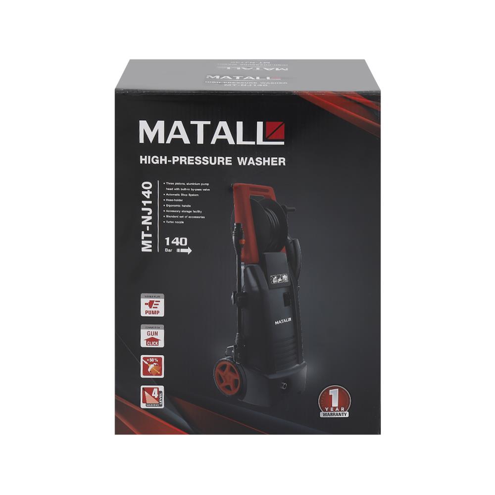เครื่องฉีดน้ำ MATALL DMT-HP-NJ140 140 บาร์ 1800 วัตต์
