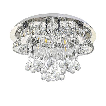 ไฟถาด LED EVL CFC-11052 48 วัตต์ DAYLIGHT/COOL WHITE/WARM WHITE สีใส/เงิน 5+1 หัว_0