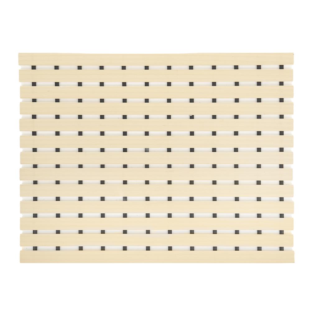 แผ่นกันลื่น HOME LIVING STYLE CARLIN 46X61 ซม. สีครีม