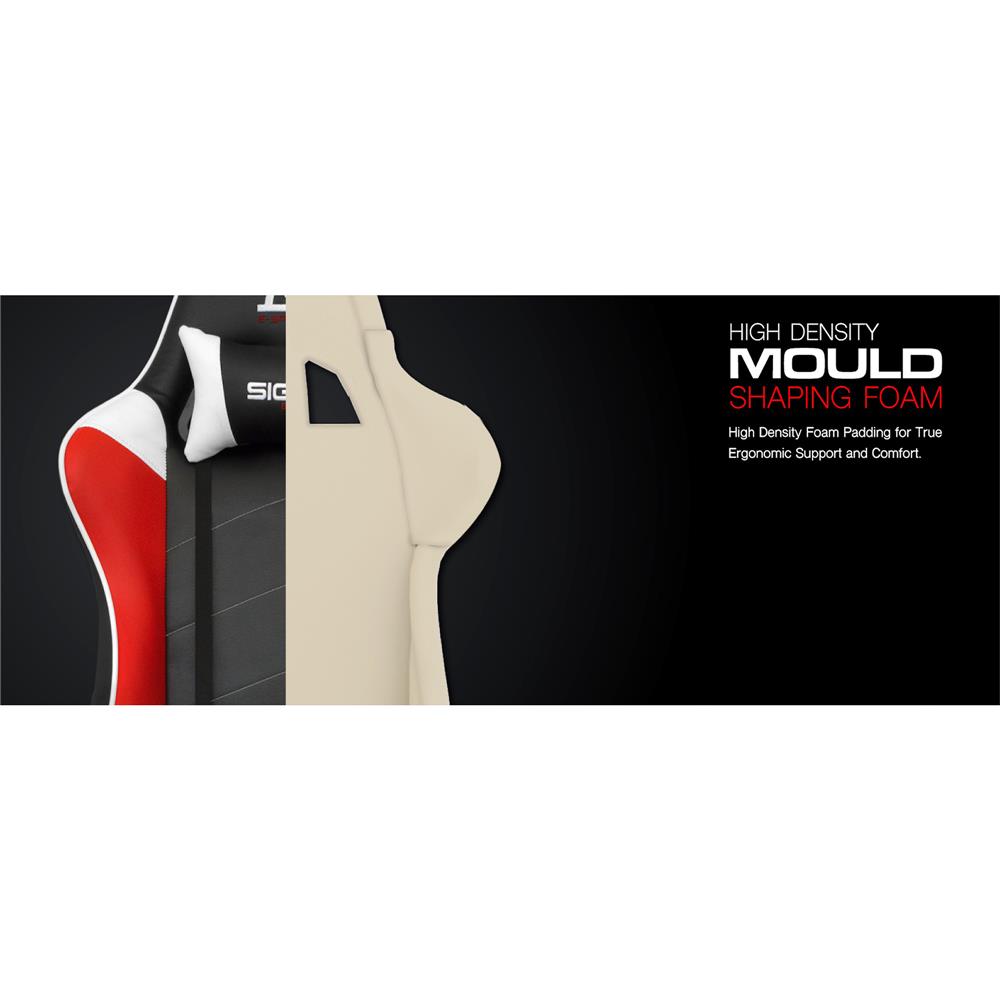 D.I.Y. เก้าอี้เกมมิ่ง SIGNO BAROCK GC-202BR สีดำ/แดง