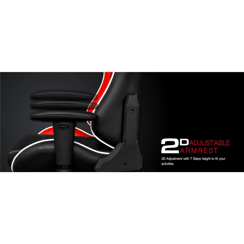 D.I.Y. เก้าอี้เกมมิ่ง SIGNO BAROCK GC-202BR สีดำ/แดง