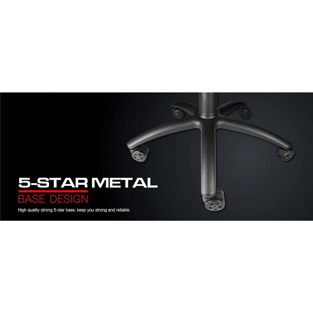 D.I.Y. เก้าอี้เกมมิ่ง SIGNO BRANCO GC-207BLK สีดำ