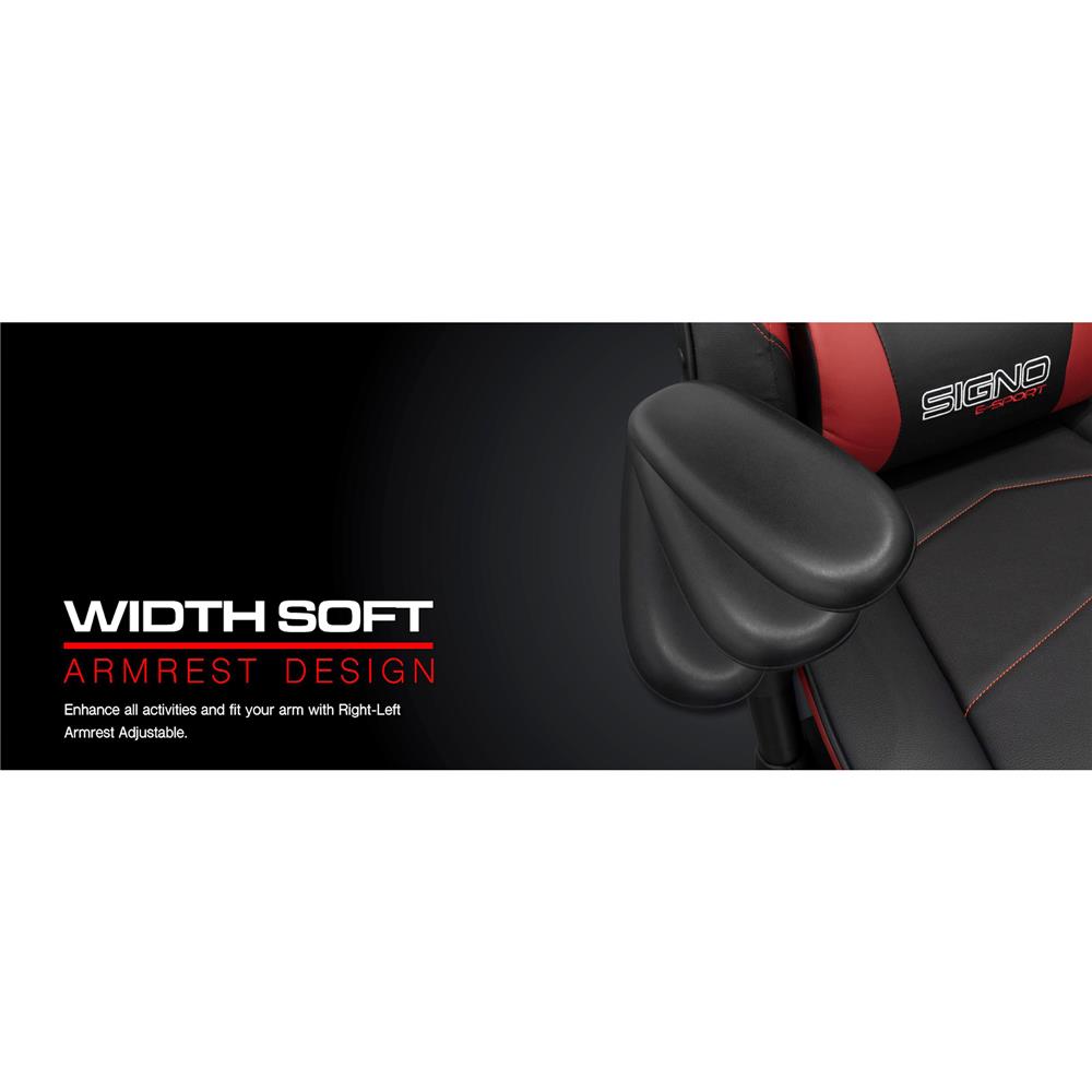 D.I.Y. เก้าอี้เกมมิ่ง SIGNO BRANCO GC-207BLK สีดำ