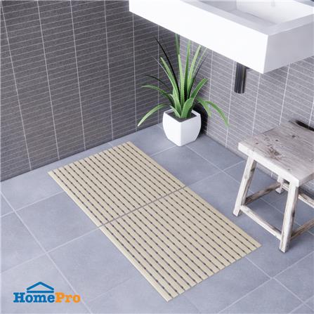 แผ่นกันลื่น HOME LIVING STYLE CARLIN 61X61 ซม. สีครีม_3