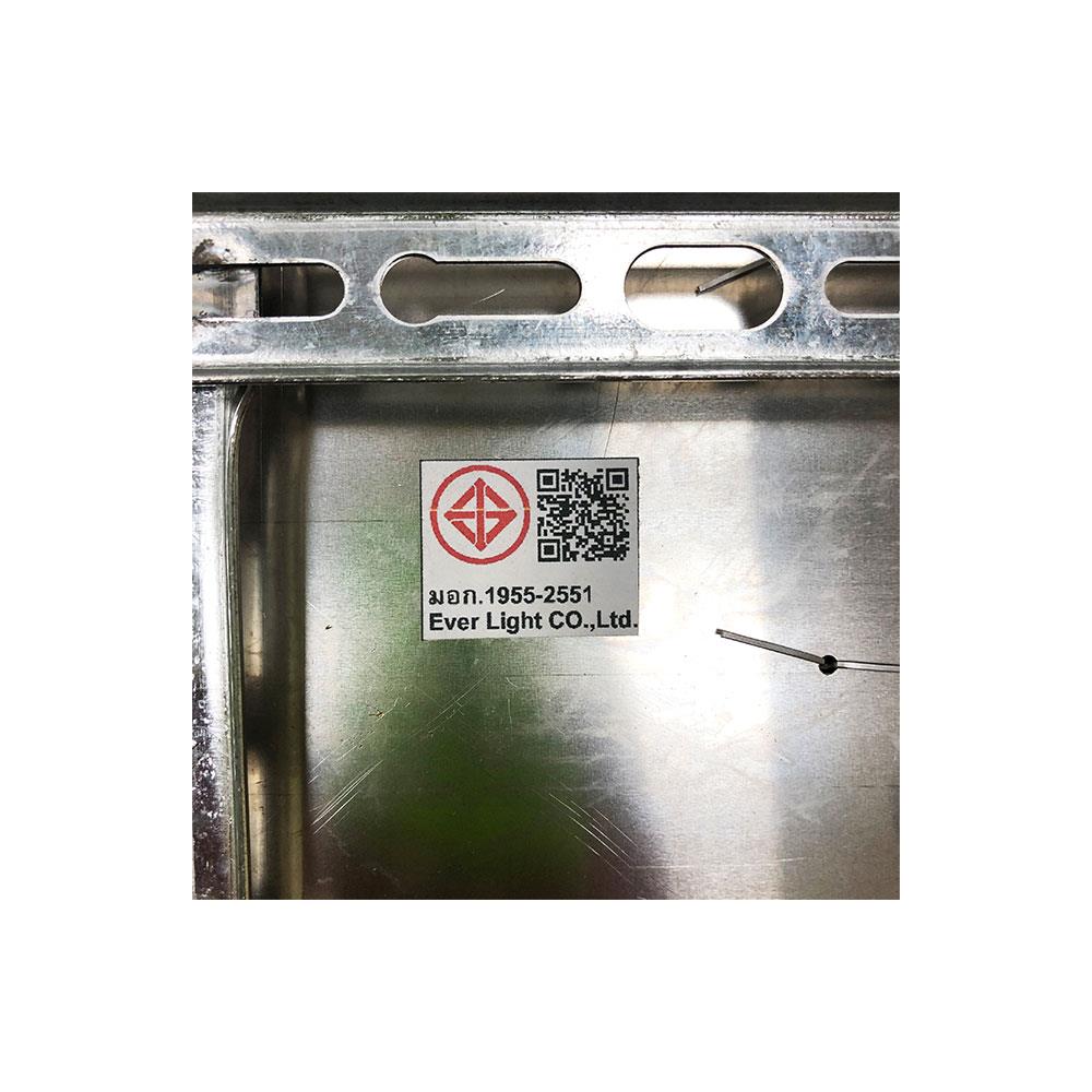 ไฟถาด LED EVL CFC-11051 122 วัตต์ DAYLIGHT/COOL WHITE/WARM WHITE สีใส/เงิน 1 หัว