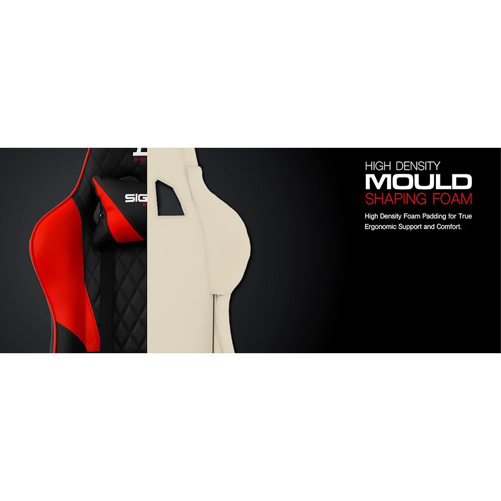 D.I.Y. เก้าอี้เกมมิ่ง SIGNO BAROCCO GC-203BR สีดำ/แดง