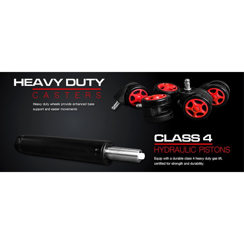 D.I.Y. เก้าอี้เกมมิ่ง SIGNO BAROCCO GC-203BR สีดำ/แดง