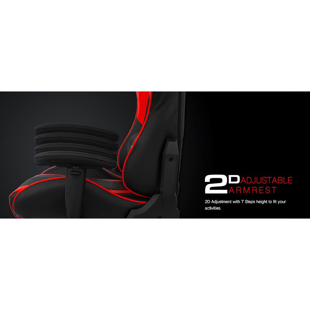 D.I.Y. เก้าอี้เกมมิ่ง SIGNO BAROCCO GC-203BR สีดำ/แดง