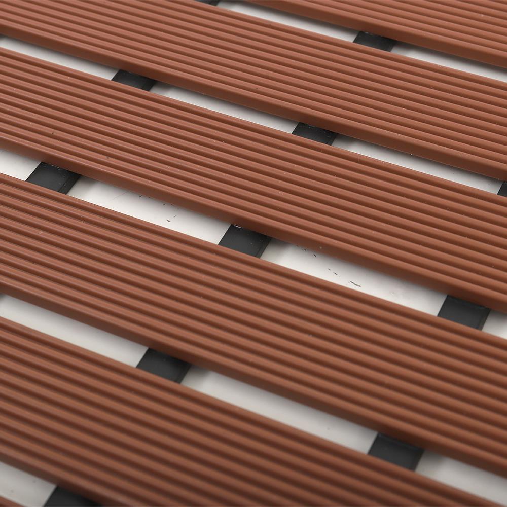 แผ่นกันลื่น HOME LIVING STYLE CARLIN 46X61 ซม. สีน้ำตาล