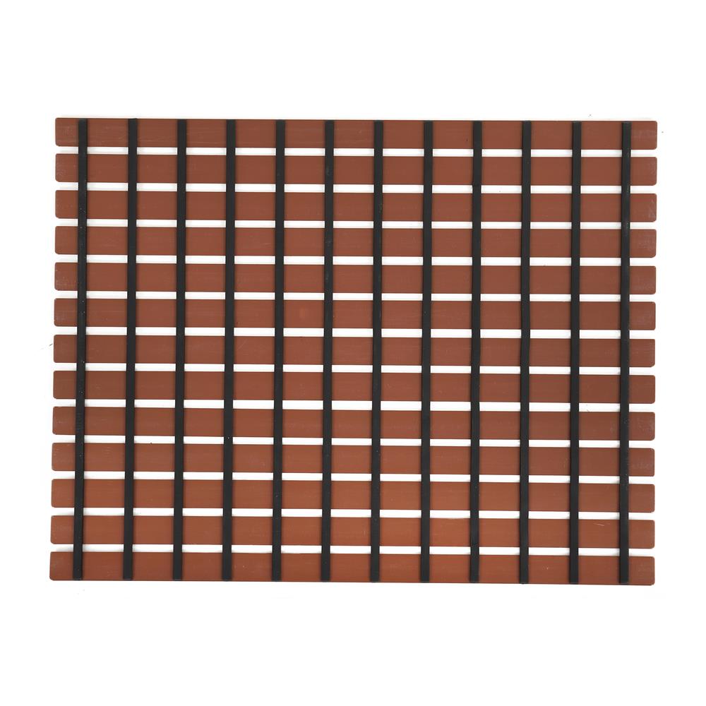 แผ่นกันลื่น HOME LIVING STYLE CARLIN 46X61 ซม. สีน้ำตาล