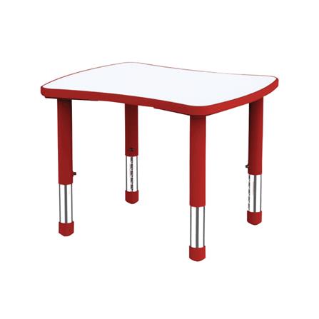 โต๊ะเด็ก CTREND ADJUST สีขาว/แดง_0